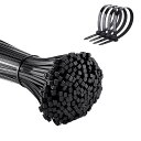 【送料無料】Neyiem 結束バンド 100本入(幅3.6mm 長さ300mm)ナイロン結束バンド 耐候性 耐熱性 ケーブル固定 配線管理 プレミアムプラスチッ...