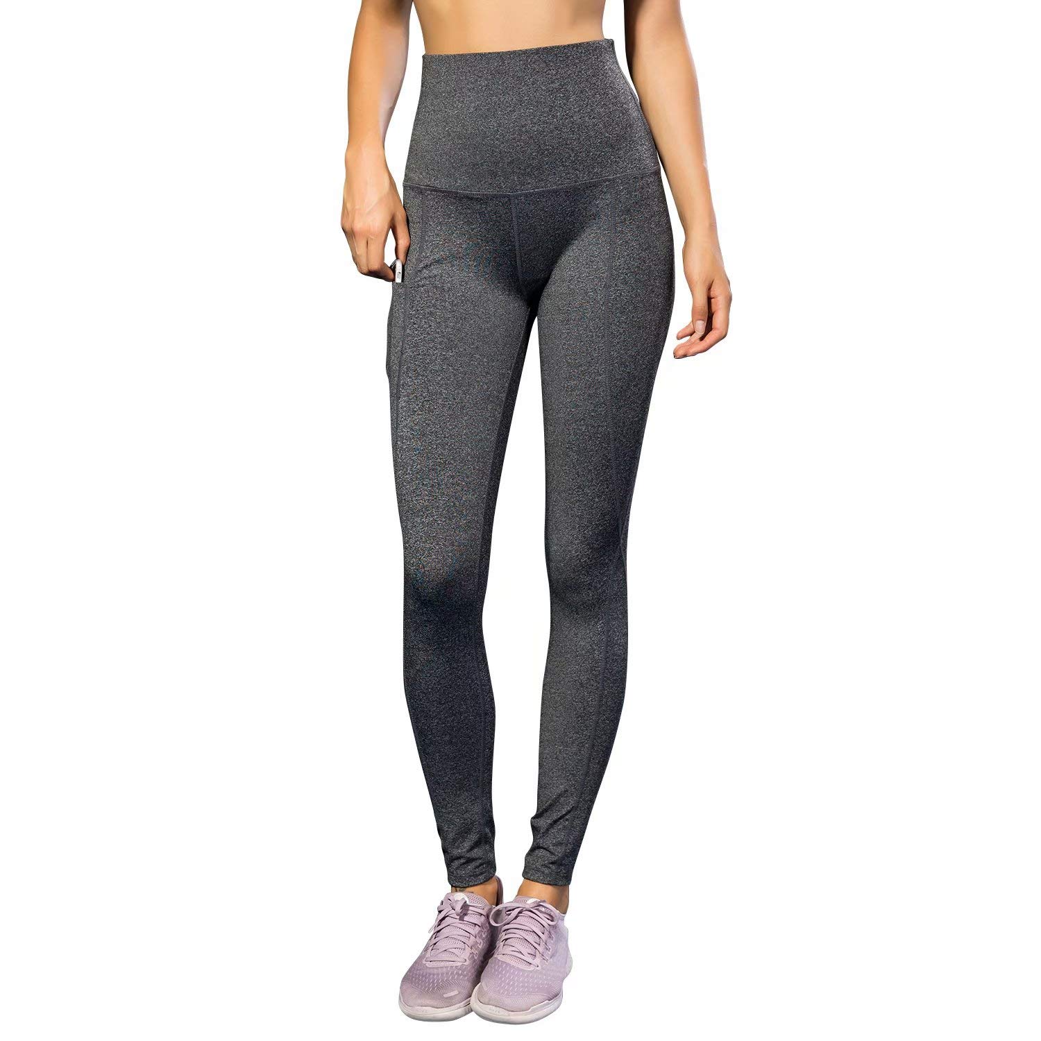 【送料無料】[Nesseo] スポーツタイツ レディース スパッツ コンプレッションタイツ ランニングタイツ レギンス スポーツインナー ヨガパンツ 【吸汗速乾・美脚効果】 2060dgr-XL