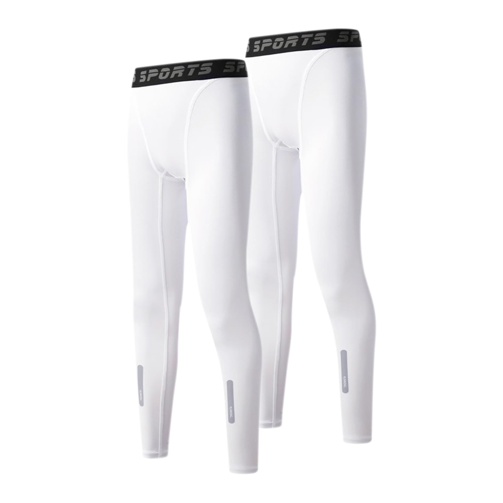 【送料無料】[Nesseo] スポーツタイツ インナー スパッツ キッズ タイツ コンプレッション レギンス ジュニア ストレッチ [UVカット 吸汗速乾] 3339*2wh-120