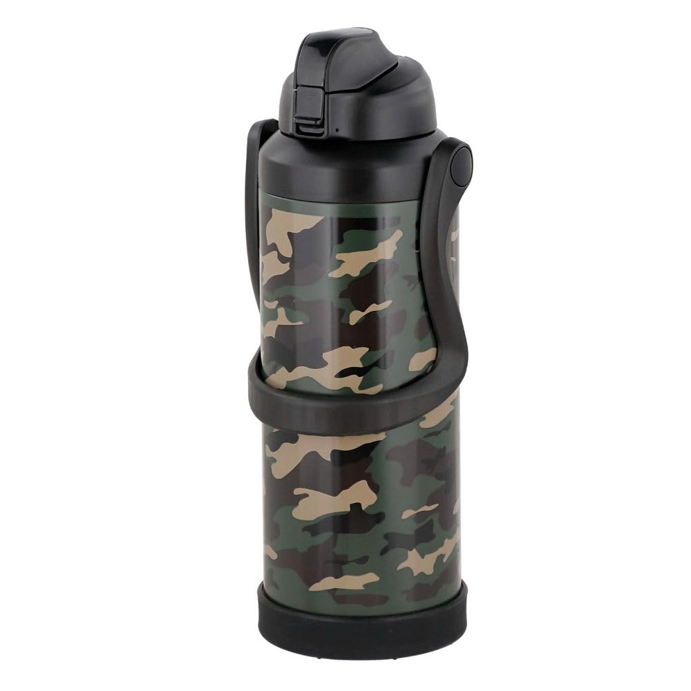 【送料無料】ベストコ ダブルステンレス スポーツジャグ 3.0L カーキ NQ-0145 カモフラージュパターン