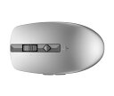 【送料無料】HP ワイヤレスマウス 無線 マウス HP 710 リチャージャブル ワイヤレス 静音 Bluetooth Windows Mac ChromeOS 3台接続対応 USB-C充電式 切替式高速スクロールホイール(シルバー)【国内正規品】
