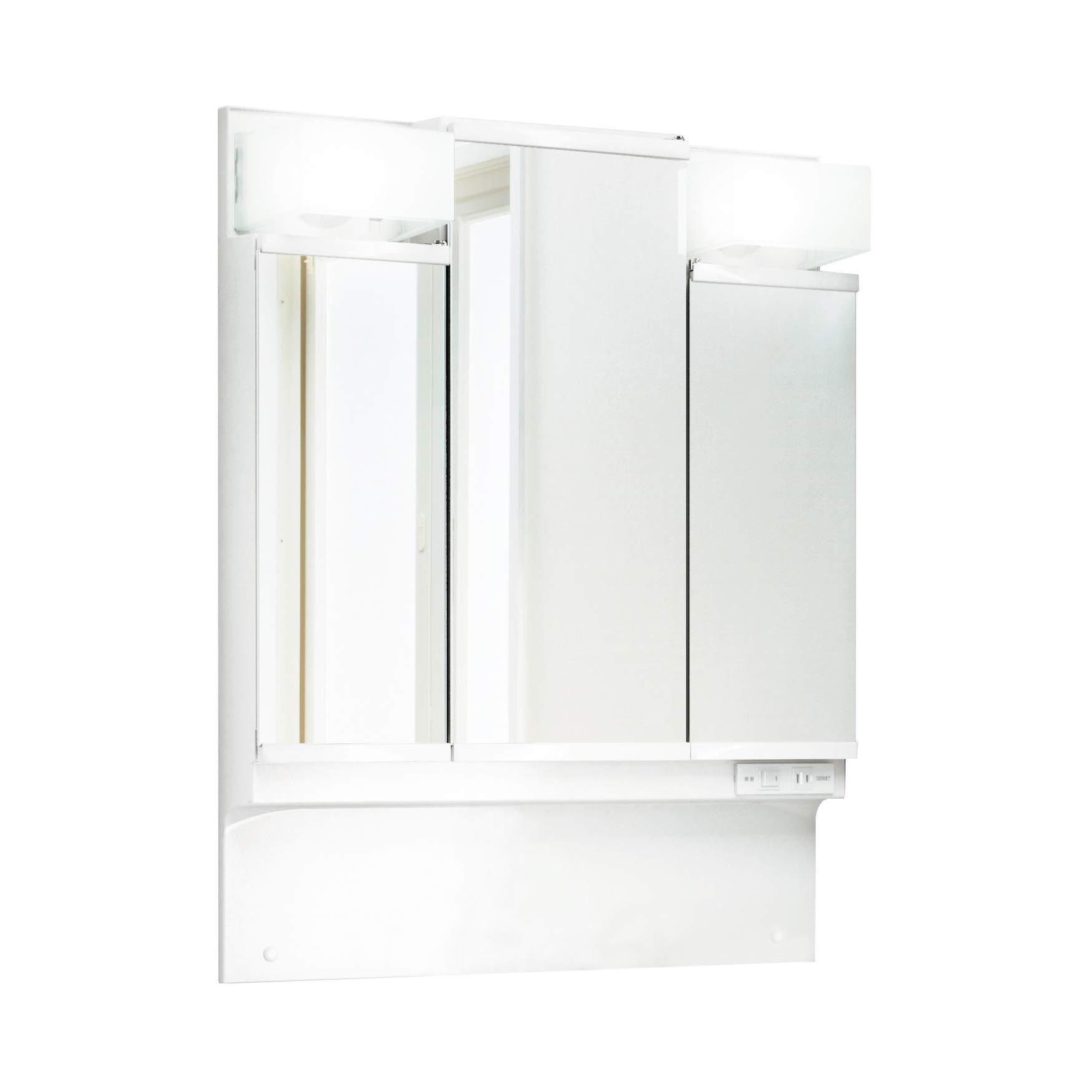 【送料無料】LIXIL(リクシル) INAX ミラーキャビネット 洗面化粧台D7シリーズ用 3面鏡全収納タイプ LED 間口750mm MD7X3-753TYJ