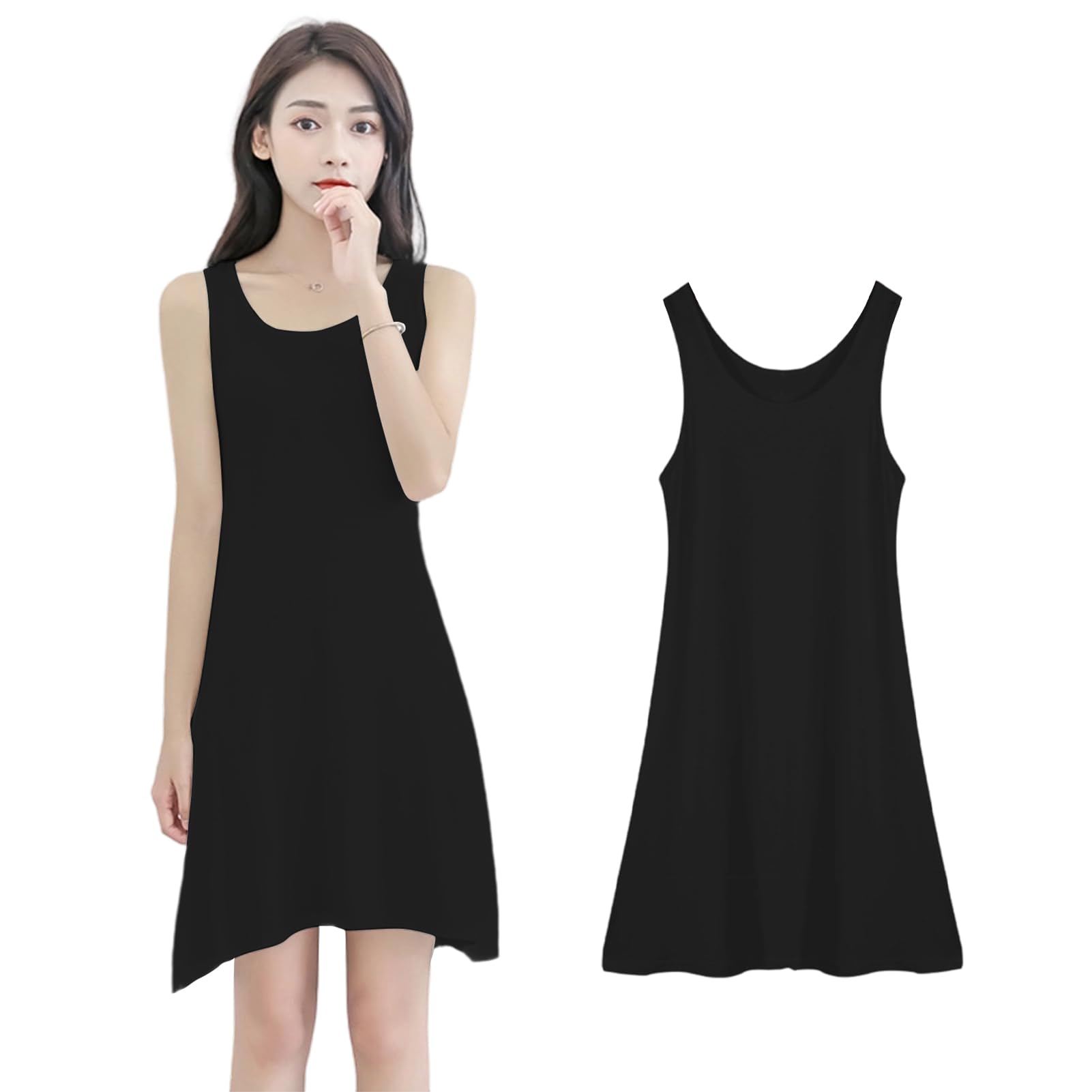 【送料無料】[Formemory] ペチコート ロング ワンピース 快適吸汗通気 レディース肌着 吸汗通気性コッ..