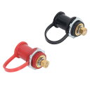 【送料無料】バッテリーターミナル, 250A バッテリー充電器ポストキット バッテリー端子 スタッドバッテリージャンプポスト 自動車、RV、トラック充電用