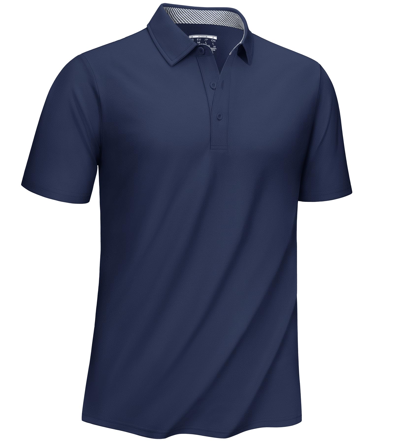 【送料無料】[KEFITEVD] ゴルフウェア メンズ ポロシャツ 半袖 夏 速乾ポロシャツ ドライ ...