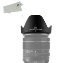 【送料無料】JJC 可逆式 レンズフード FUJINON XF 14mm F2.8 R & XF 18-55mm F2.8-4 R LM OIS レンズ 用 Ф58mm保護フィルター と レンズキャップ インストール可能