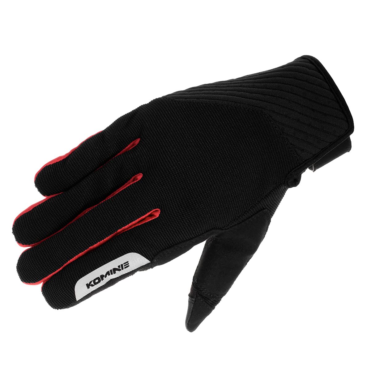 【送料無料】コミネ(KOMINE) バイク用 グローブ GK-1853 ストレッチメッシュグローブ ルーチェII Black Red 2XL
