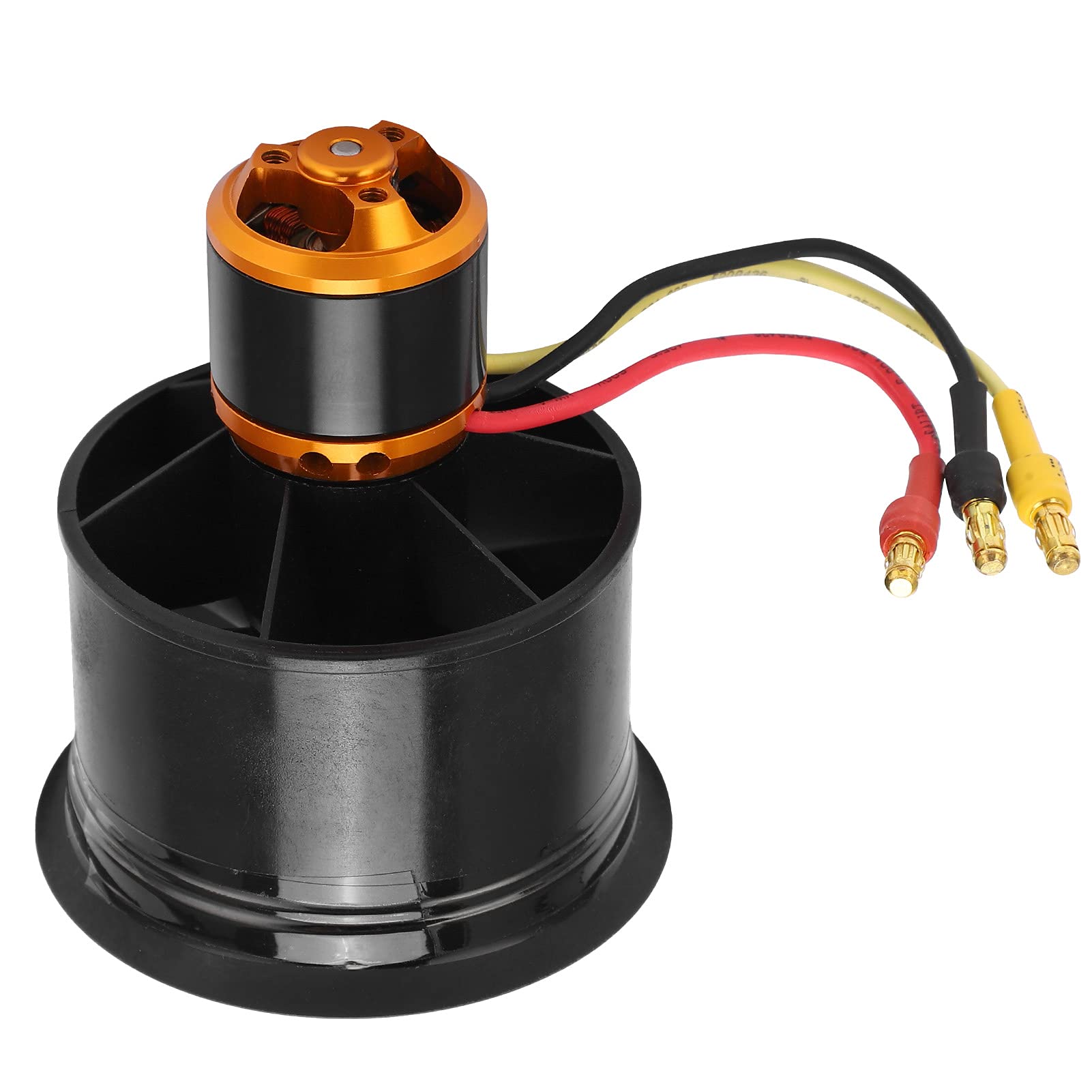 【送料無料】ダクテッドファン QXMotor 50mm EDF 12ブレードダクテッドファン QF26114600KV 34Sブラシレスモーター RC飛行機用 CCW 耐久 長時間使用