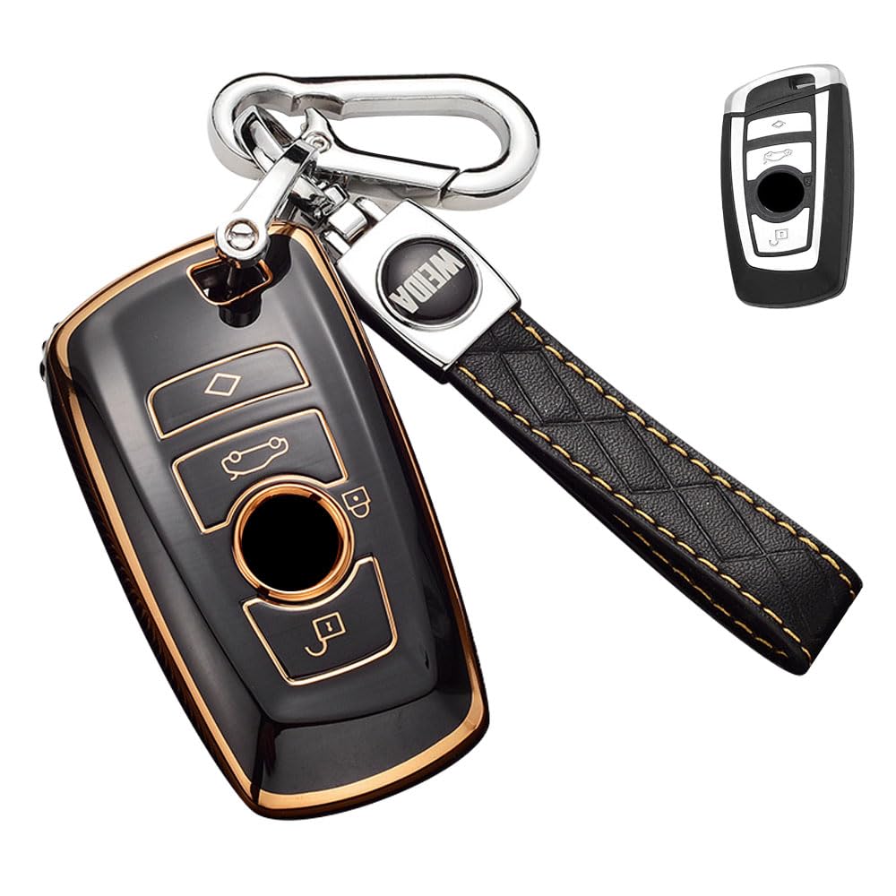 【送料無料】キーケース BMW用 スマートキーケース キーカバー 4ボタン 柔らかい TPU BMW専用設計 BMW1..