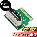 【送料無料】Cablecc PCI-E Slimline SAS 4.0 SFF-8654 8i74pinからSFF-865474pinオス-メスエクステンダーアダプター角度付きテストツール