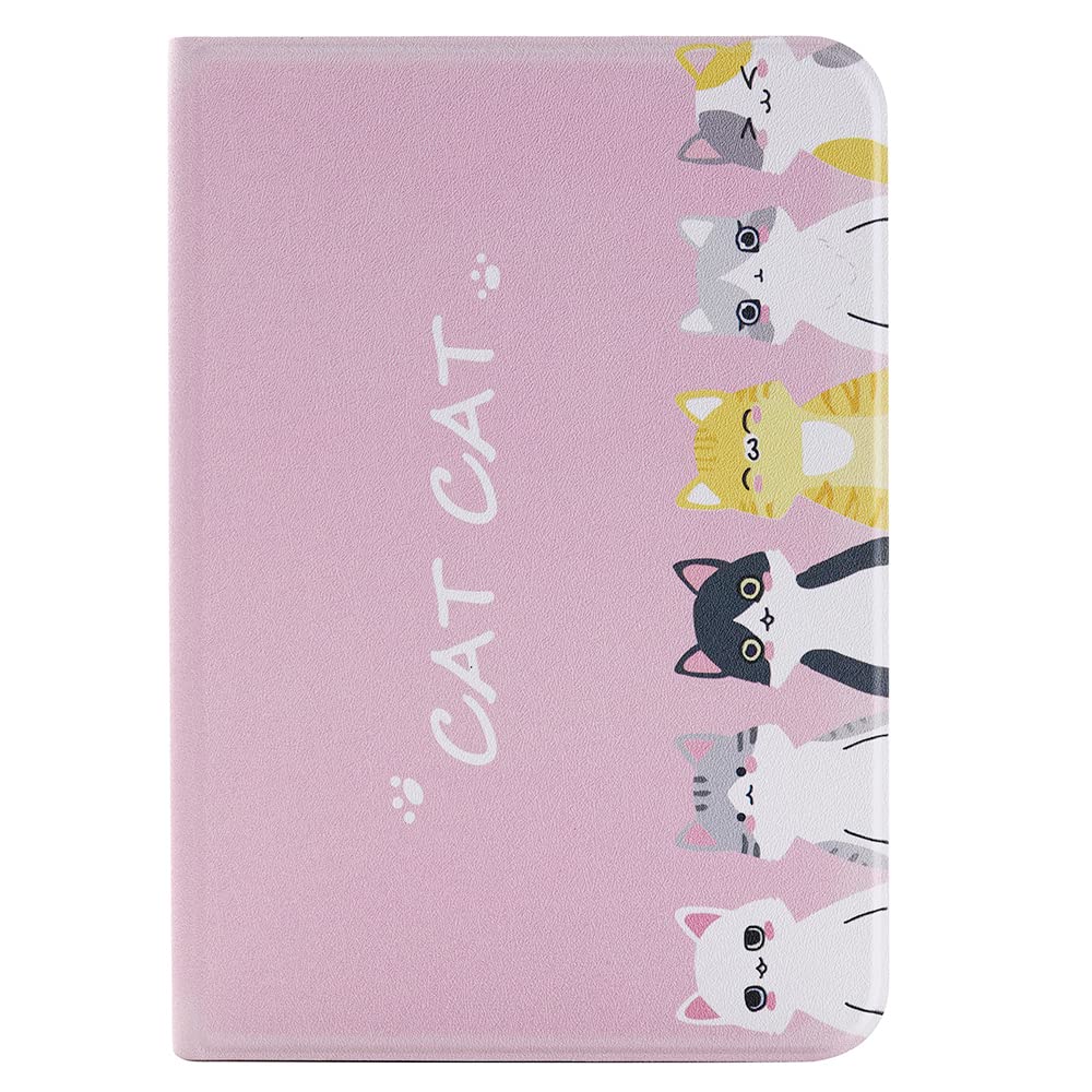 【送料無料】ipad mini6 ケース 手帳型 かわいい 猫柄 プリント ipad mini6 保護カバー おしゃれ スタ..