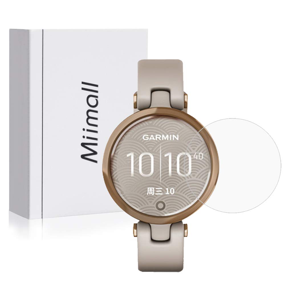 【送料無料】Miimall【6枚セット】対応Garmin Lily Sport/Classicフィルム ガーミン Lily 液晶保護フィルム TPU材質 防指紋 防気泡 反射軽減 超薄 全面保護 衝撃吸収 簡単貼付 保護フィルム スマートウォッチ 時計 腕時計用 透明シート