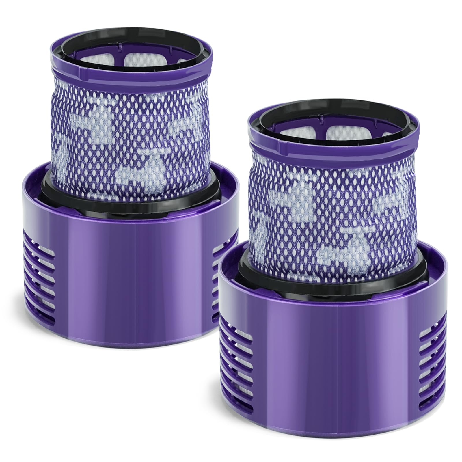 【送料無料】掃除機用フィルター V10 SV12 と互換性のある パーツ番号：969082-01 フィルター 2個セット V10 Fluffy V10 Motorhead V10 Absolute 耐久性の高いHEPAフィルター 水洗可能 アメリカ版