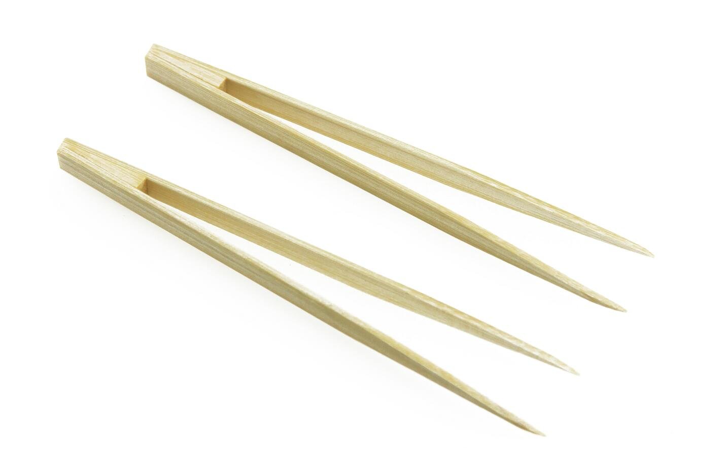 【送料無料】navire 竹 製 ピンセット 2種 セット 静電防止 金箔 貼り 用品 作業 工具