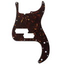 【送料無料】Musiclily Pro 13穴 プレシジョンベースPBピックガード5弦Fender American Precision Bass用 、鼈甲柄4...