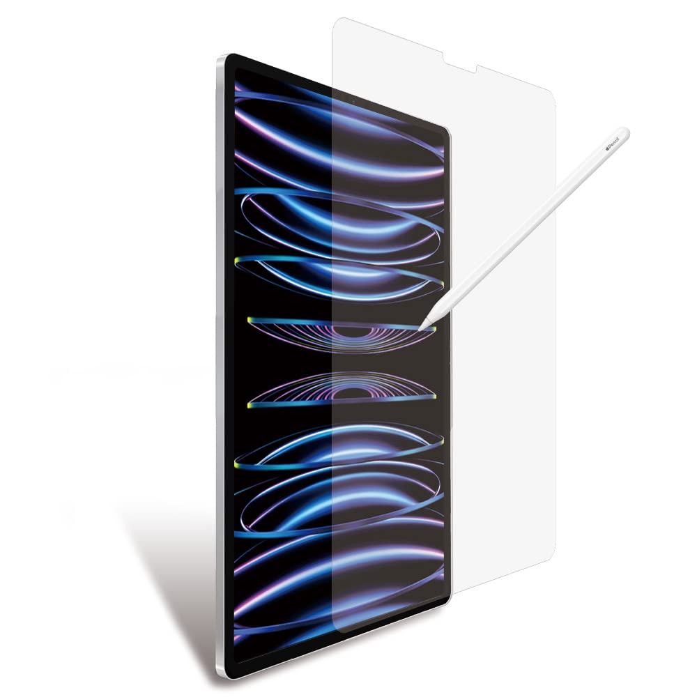 【送料無料】MS factory iPad Pro 12.9 2022 2021 2020 2018 用 フィルム 紙のような描き心地 保護フィルム アンチグレア 日本製 MXPF-ipp129-2018-PL