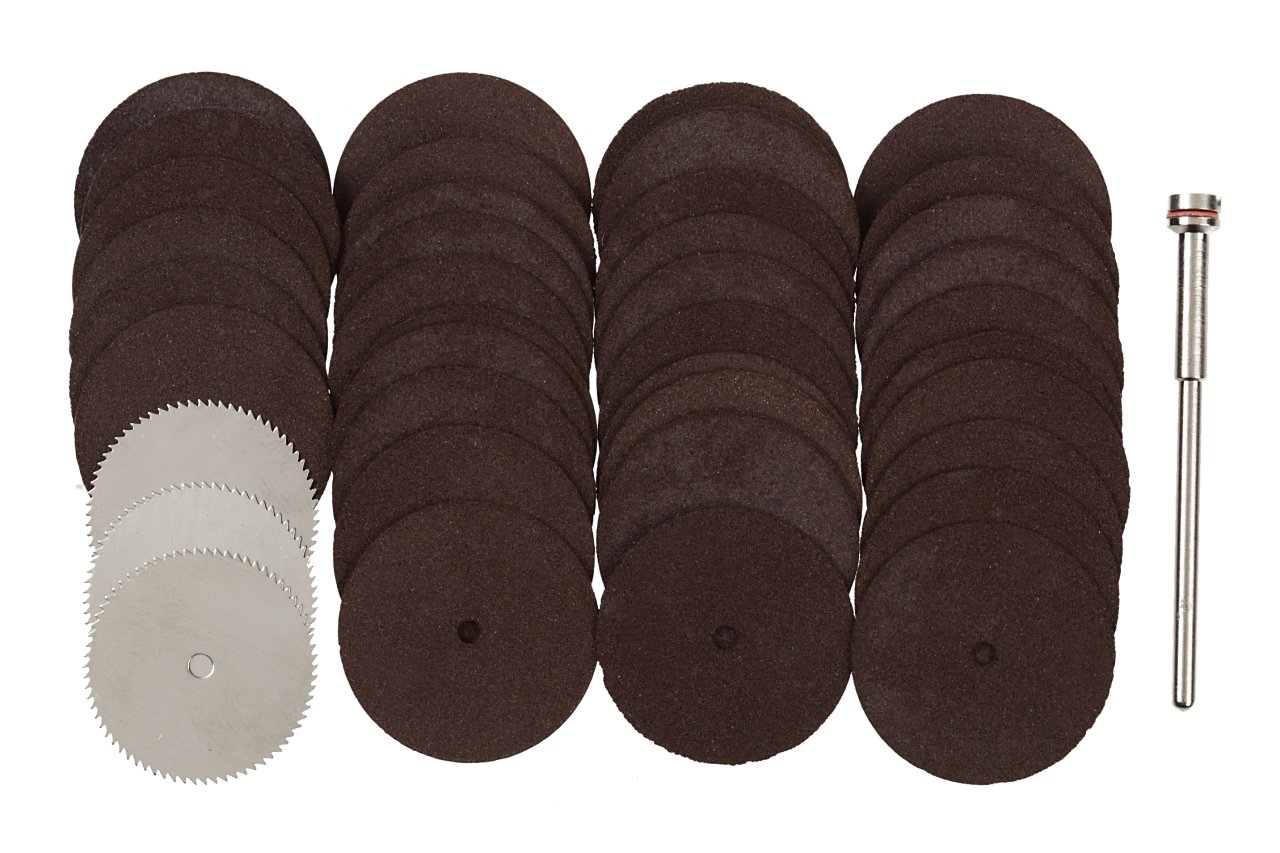 【送料無料】UID 40PCS ミニルーター 切断 & カッターセット 切断砥石(カットオフホイール) 36枚 小径..