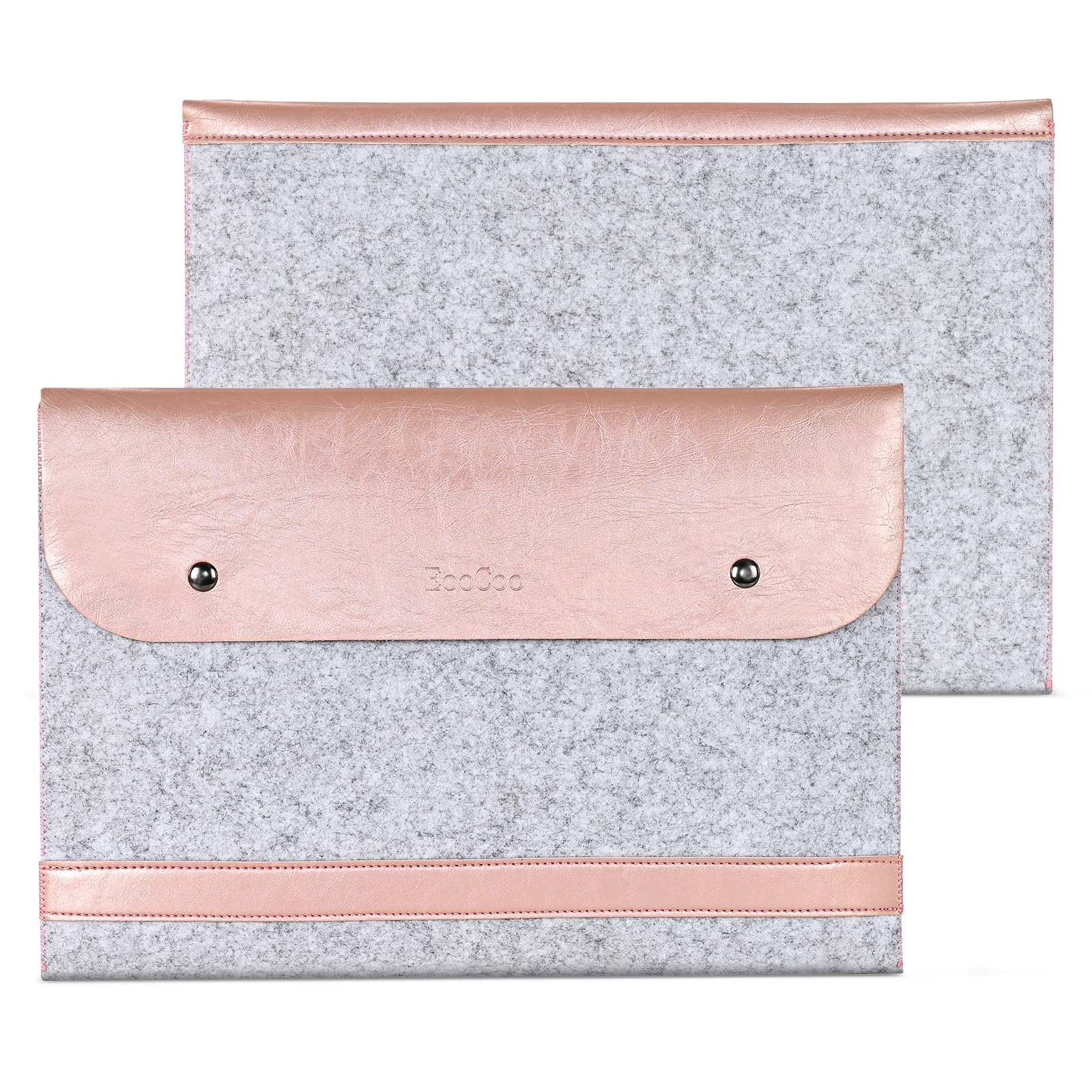 【送料無料】EooCoo ノートパソコン ケース用2025 MacBook Air M4/M3/M2/M1 2019-2025 A3240 A3113 A2681 A2337 A2179 A1932衝撃吸収 量 保護 パソコンケース- ローズゴールド