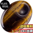 【送料無料】タイガーアイサムウォーリーストーン 天然チャクラレイキ 光沢仕上げ オーバルポケット パームストーン 不安ストレス解消セラピー用