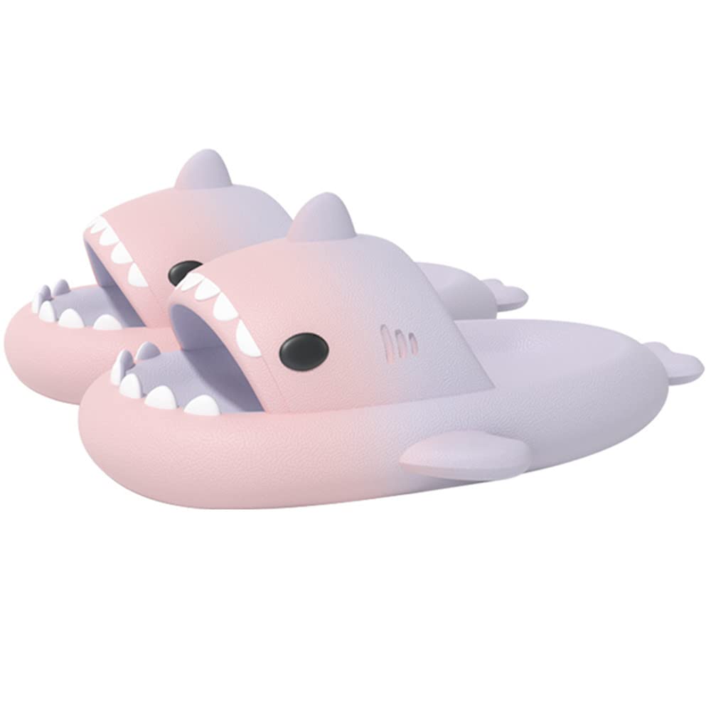 【送料無料】[kaitesi] グラデーション スリッパ サメ 可愛い 夏 室内履き 洗える 滑らない 厚底 レデ..
