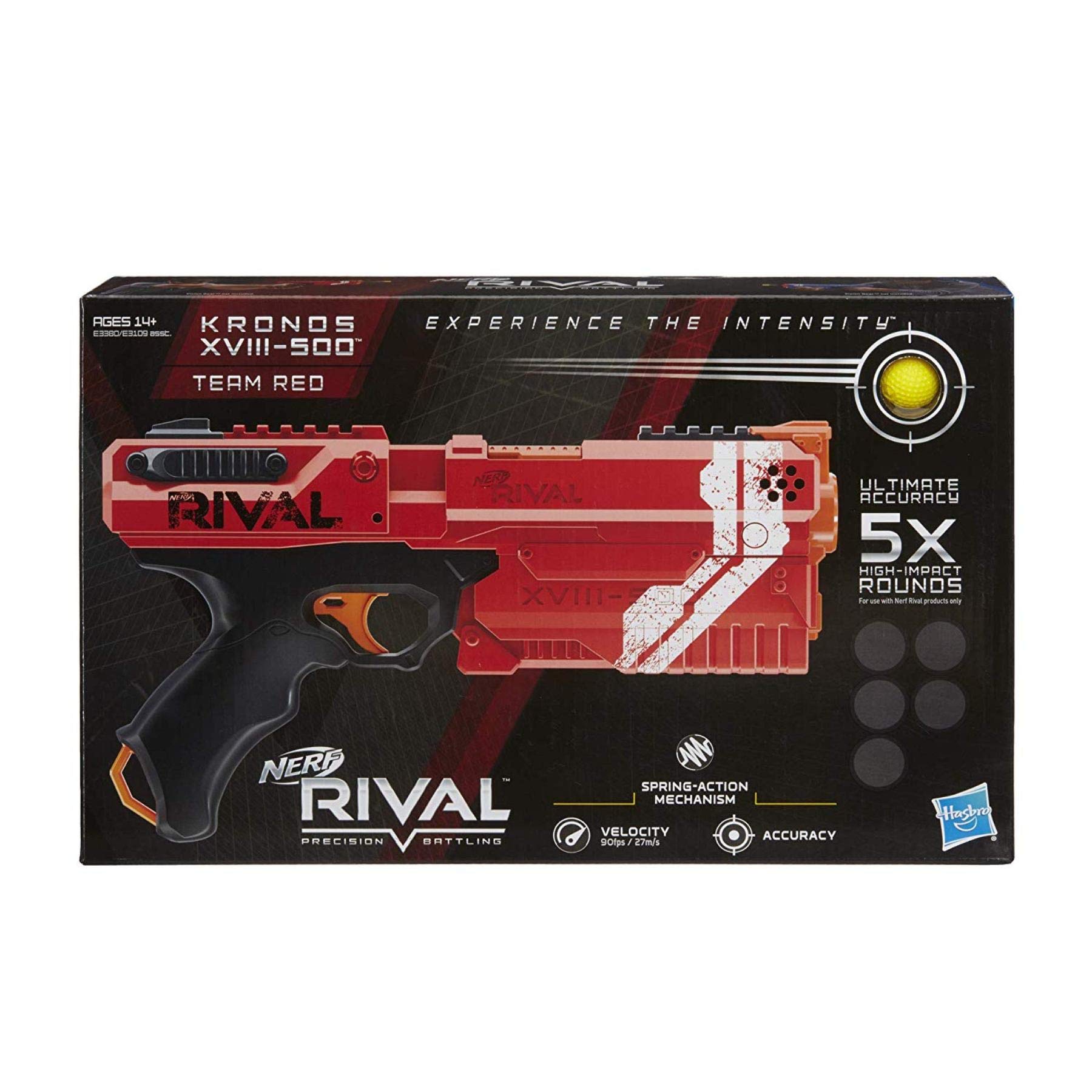 【送料無料】ナーフ ライバル クロノス レッド Nerf Rival Kronos XVIII-500 Red [並行輸入品]