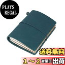 【送料無料】Collasaro レザーノート 本革 手帳 メモ帳 (ネイビーブルー, XS, パスポートサイズ, 135 x 105 mm)