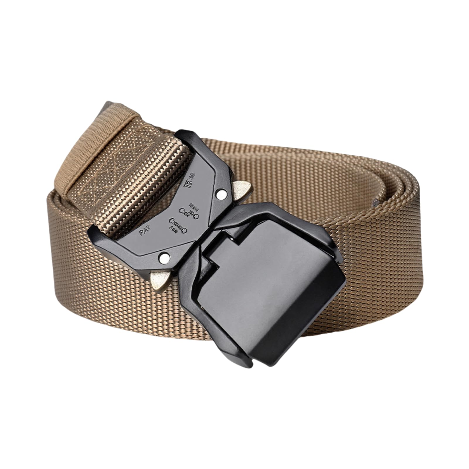 【送料無料】[Clair&Gina] ベルト タクティカルベルト ナイロンベルト クイックリリースバックル付き ..