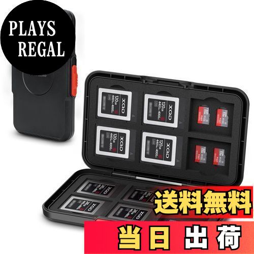 商品情報商品の説明主な仕様 【大容量】12枚XQD カード / CFexpress Type Bカード + 24枚MicroSD TF MSD カード収納可能。【柔らかいスポンジクッション】内部にはカスタム成型のEVAスポンジパッドが装備され、振動や衝撃を効果的に緩和し、保護効果をさらに高めます。 個々のカードスロットがあり、整理しやすいだけでなく、メモリーカード間の接触や傷つきを効果的に防止し、データ損失のリスクを低減し、データセキュリティの保護層を増やします。【耐衝撃、防塵】ケースは高強度ABS素材、頑丈で耐久性があり、フラッシュメモリカードの安全性を完全に保護します。耐落下性、防塵性、防滴性に優れています。【開閉が便利】人間工学に基づいたスイッチデザイン、スライドでロック解除、スムーズな開閉。【便利】コンパクトで軽量なこの収納ケースは、日常の収納や外出先での撮影に最適です。