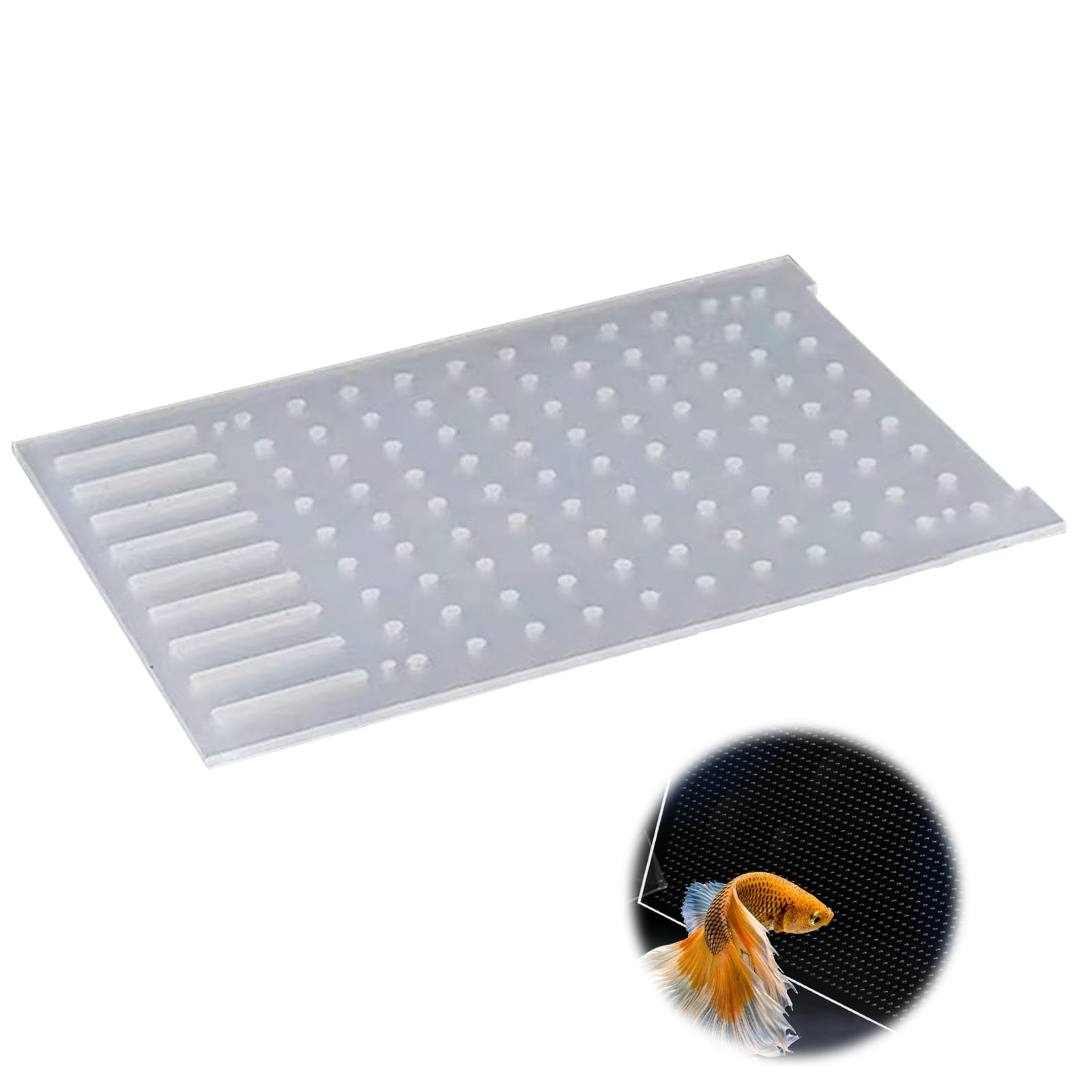 【送料無料】PAVIKE水槽仕切り板 水槽セパレーター 水槽 水族館ディバイダー 水槽仕切り 水槽 隔離 吸盤付き、再利用可能、透明な水槽アクリル仕切りセパレータプレートバッフル、混合魚の飼育に