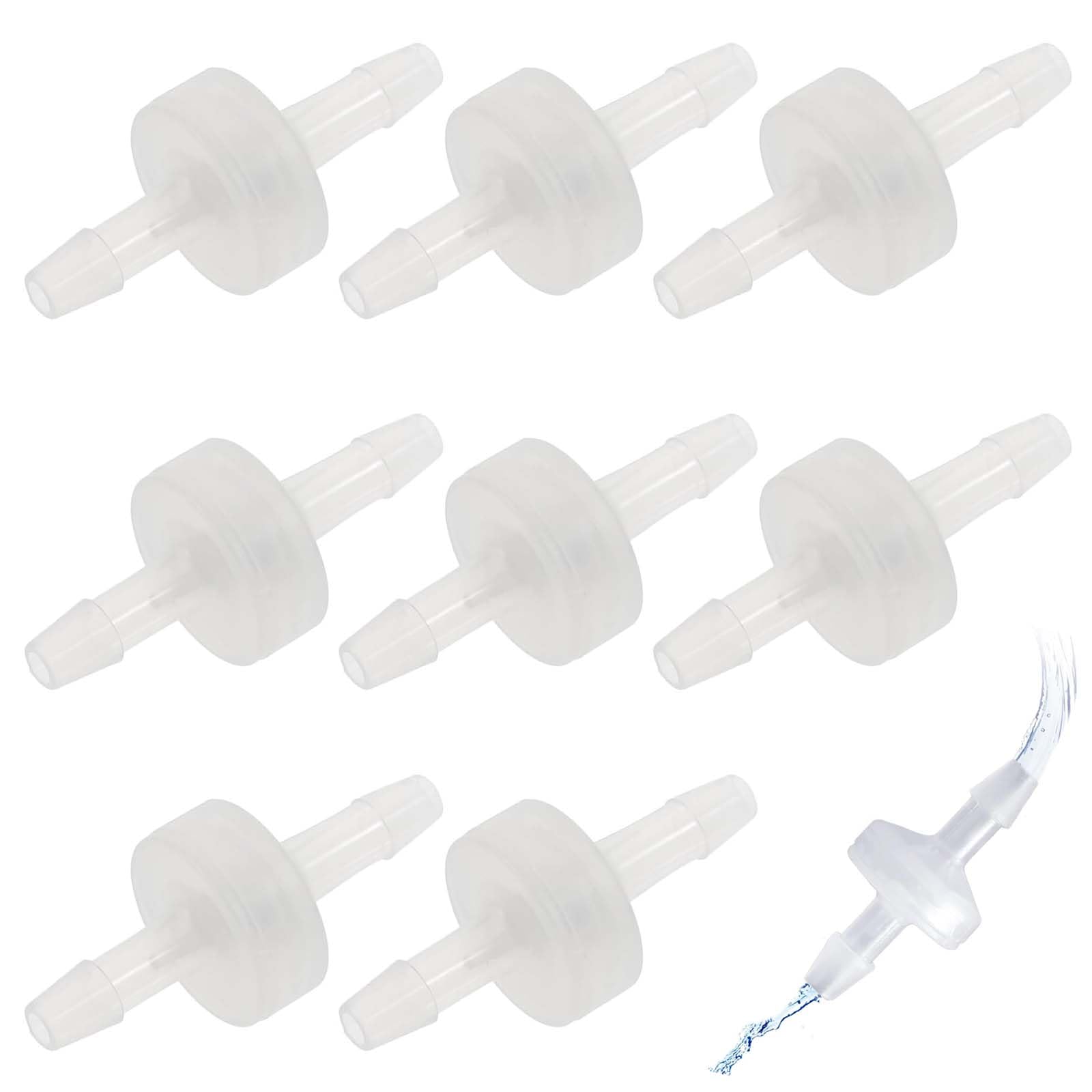 【送料無料】PAVIKE逆流防止弁 水槽【8個セット】逆流防止バルブ 一方向逆止弁 水族館エアポンプエアホ..