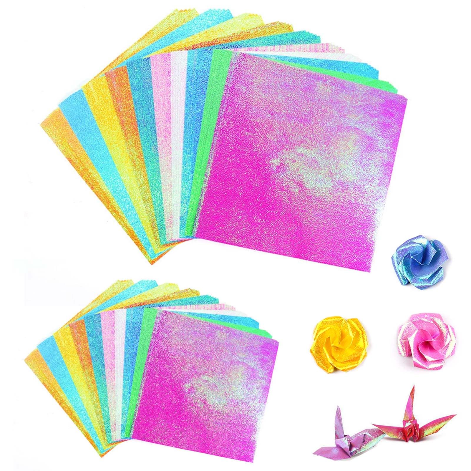 【送料無料】PAVIKE折り紙セット【100枚】折り紙大量 折り紙可愛い カラフル折り紙 手作りの紙飾りをDI..