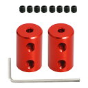 【送料無料】Aopin カップリング、2リジットセットスクリューカップリング、アレンキー付き 3-3mm ソケットカップリング、長さの20mmモーター カップリング、 用の3D プリンター、CNCマシン、自動車モデル、ボート モデル、ハードウェア、金型、DIY コーディング リジッ