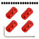 【送料無料】Aopin カップリング、4リジットセットスクリューカップリング、アレンキー付き 3-5mm ソケットカップリング、長さの20mmモーター カップリング、 用の3D プリンター、CNCマシン、自動車モデル、ボート モデル、ハードウェア、金型、DIY コーディング リジッ