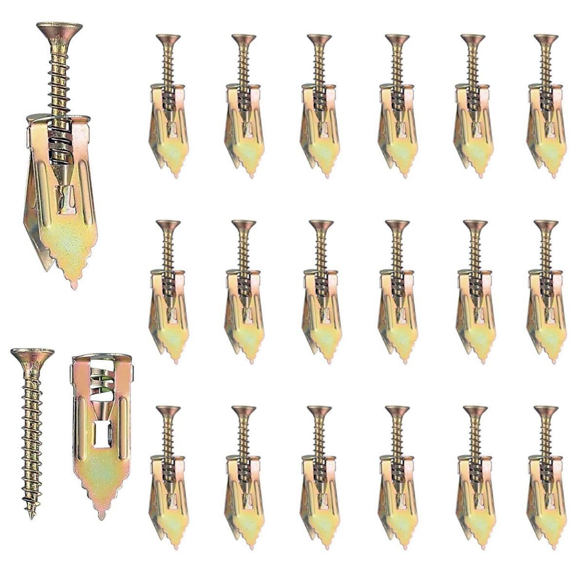 【送料無料】LYHMHAMY 石膏ボード アンカー 新型石膏ボード用打込みアンカー石膏ボード ボード ...