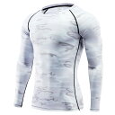 【送料無料】sillictor コンプレッション トップス メンズ 長袖 パワーストレッチ アンダー シャツ コンプレッション ウェア [UVカット + 吸汗速...