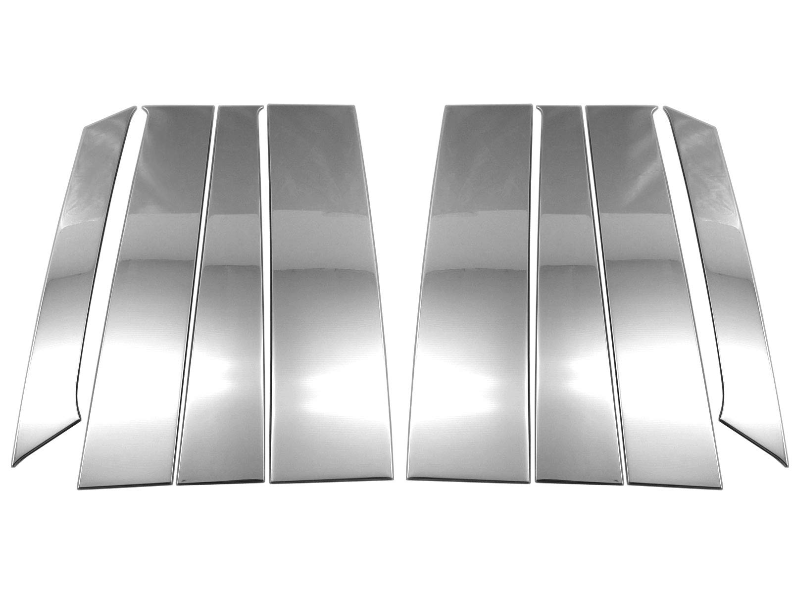 【送料無料】BRIGHTZ eKクロススペース 34 35 37 38 超鏡面ステンレスメッキピラーパネル バイザー無し用 8PC 【 PIL−SIL−430 】 B34A B35A B37A B38A 34A 35A 37A 38A eK クロススペース クロス スペース