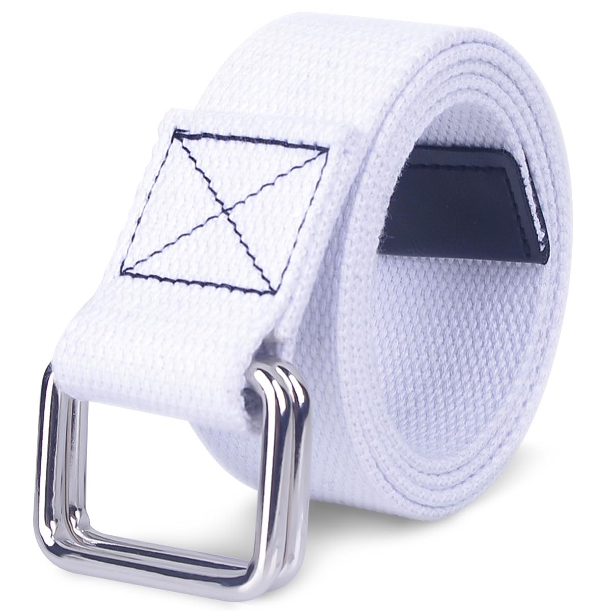 【送料無料】[BENADON] ベルト メンズ ダブルリングベルト 穴なし 男女兼用 大きいサイズ  ...