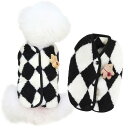 【送料無料】Jimjis 犬服 秋冬 サンゴベルベット 犬の冬服 暖かい ペット服 厚い ドッグウェア パーカー 小中型犬 防寒 着脱簡単 抜け毛防止 ペット用品 ペット衣類 小型犬 中型犬洋服 猫服