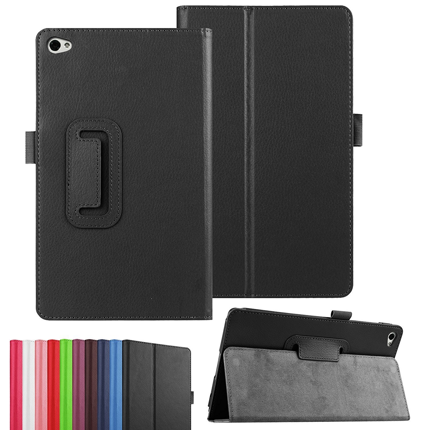 【送料無料】dtab d-02H ケース Hua-wei MediaPad M2 8.0 カバー 保護フィルム タッチペン 黒