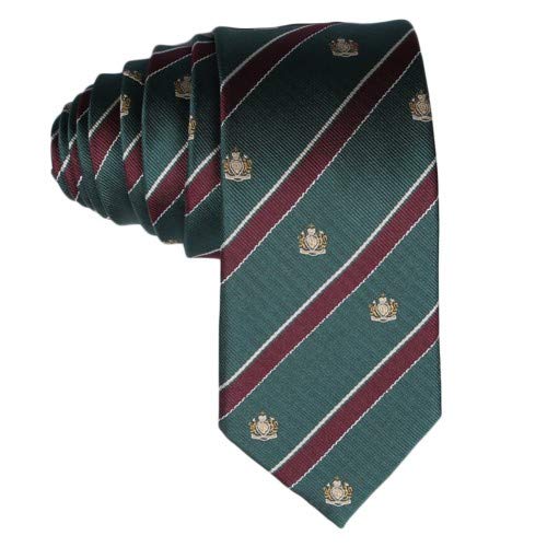 【送料無料】[FASELE] ネクタイ 男女兼用 メンズ レディース 女子 男子 ストライプ 王冠柄 クラウン 学..