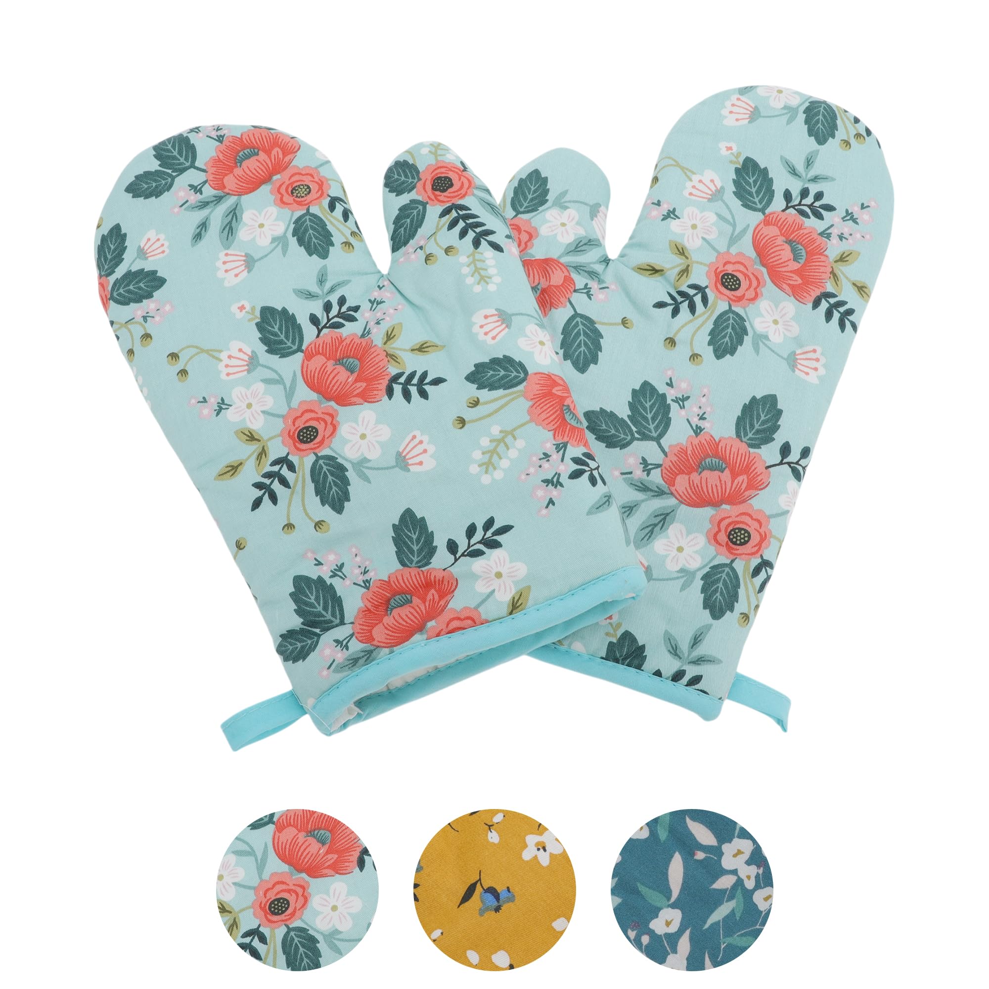 【送料無料】CAPASTEC オーブンミトン 耐熱ミトン 鍋つかみ キッチン調理用 キッチンミトン 厚手 耐熱 ..