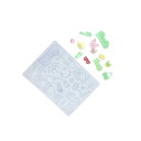 【送料無料】BLOOPIC シリコンモールド レジン モールド レジン 型 ミニ バッグ 蝶 ヘッドホン 王冠 レジン 粘土 樹脂 アクセサリー パーツ 作成 DIY ピアス ネックレス ペンダント キーホルダー スマホケースの小さなアクセサリー ヘアアクセサリーの装飾 手作り ギフト