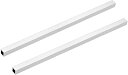 【送料無料】Edinstry アルミニウム丸管 アルミニウムチューブ 長さ200mm 外径8mm 内径1mm 2本 シームレスストレート アルミパイプ 6063アルミチューブ