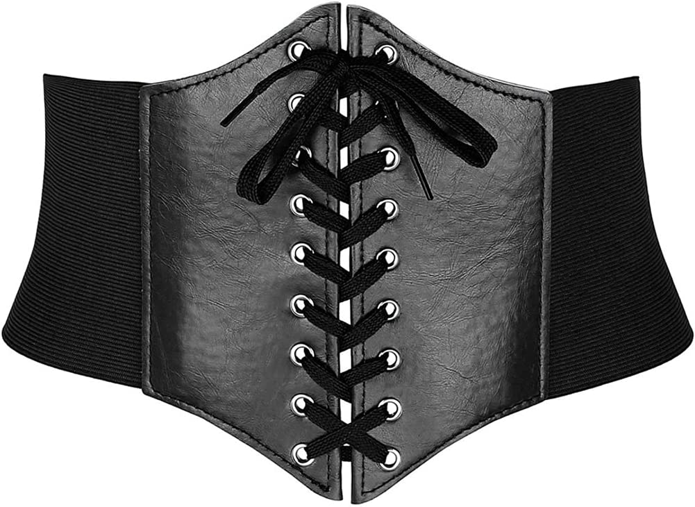 【送料無料】[ZOEMAKE] コルセットベルト レディース 幅広 ベルト コルセット サッシュベル ...