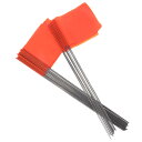 【送料無料】Milisten 100個 マーキングフラッグ マーカーフラッグ 芝生用 スプリンクラー ...