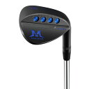 【送料無料】MAZEL (マゼル) FORGED 鍛造ゴルフサンドウェッジ メンズ 右利き ロフト角:48度、50度、52度、54度、56度、58度、60度 ワイドソールウェッジ (ステンレス鋼(鍛造 - ブラック), Rフレックス, 56, 度, 左利き)