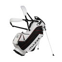 【送料無料】MAZEL (マゼル) ゴルフスタンドバッグ 14分割 47インチまで入る ゴルフバッグ メンズ レディース (ホワイト)