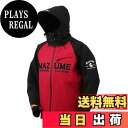 【送料無料】mazume ウインドカットジャケット ダブルトーン MZFW-728-08 ブラック×レッド L
