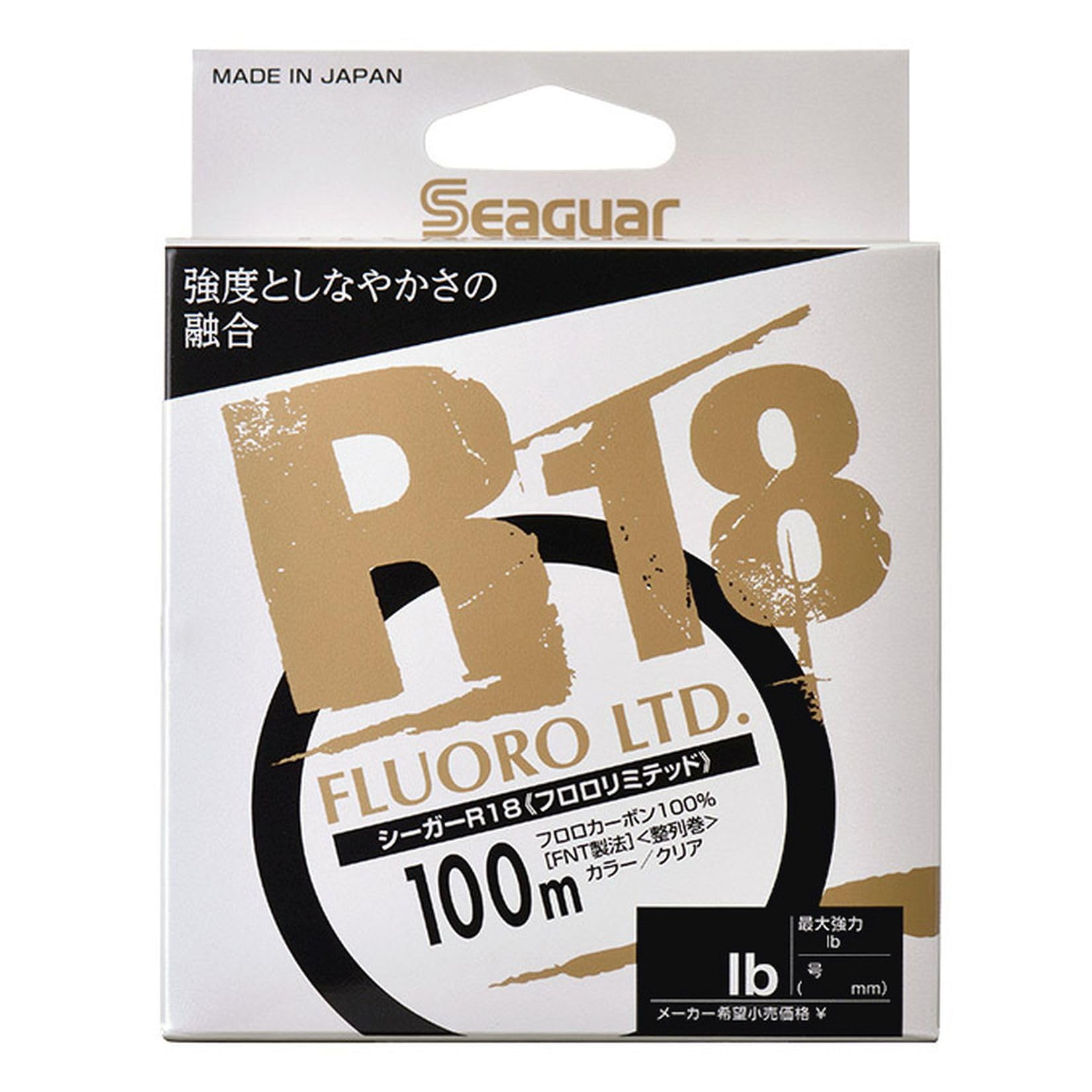 【送料無料】シーガー(Seaguar) ライン シーガー R-18フロロリミテッド 100m 14lb