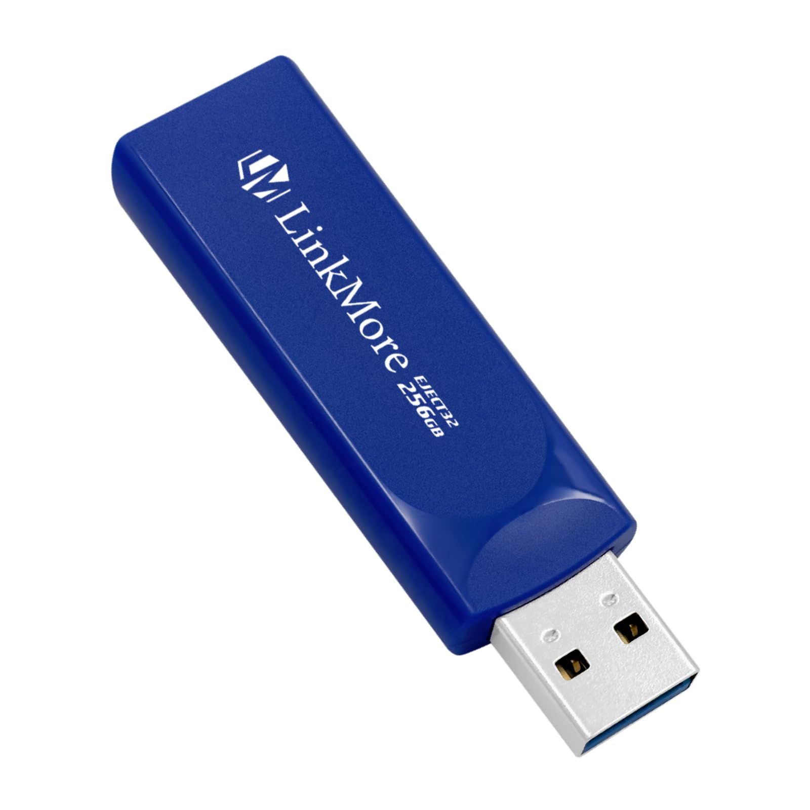 【送料無料】LinkMore USBメモリ Eject32 256GB USB3.2 スライド式 (最大読込速度100MB/s)